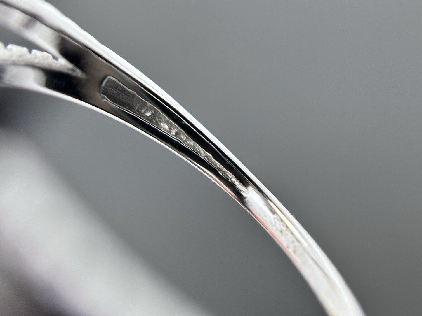 Silberring Halo Kanal Brillantschliff Silber 925er
