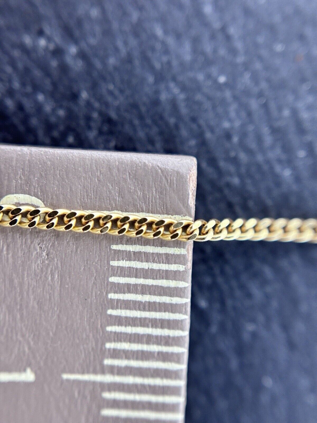 Gelbgold Kette Panzerkette 45cm 1,5mm 8K/333 massiv glänzend verkauft