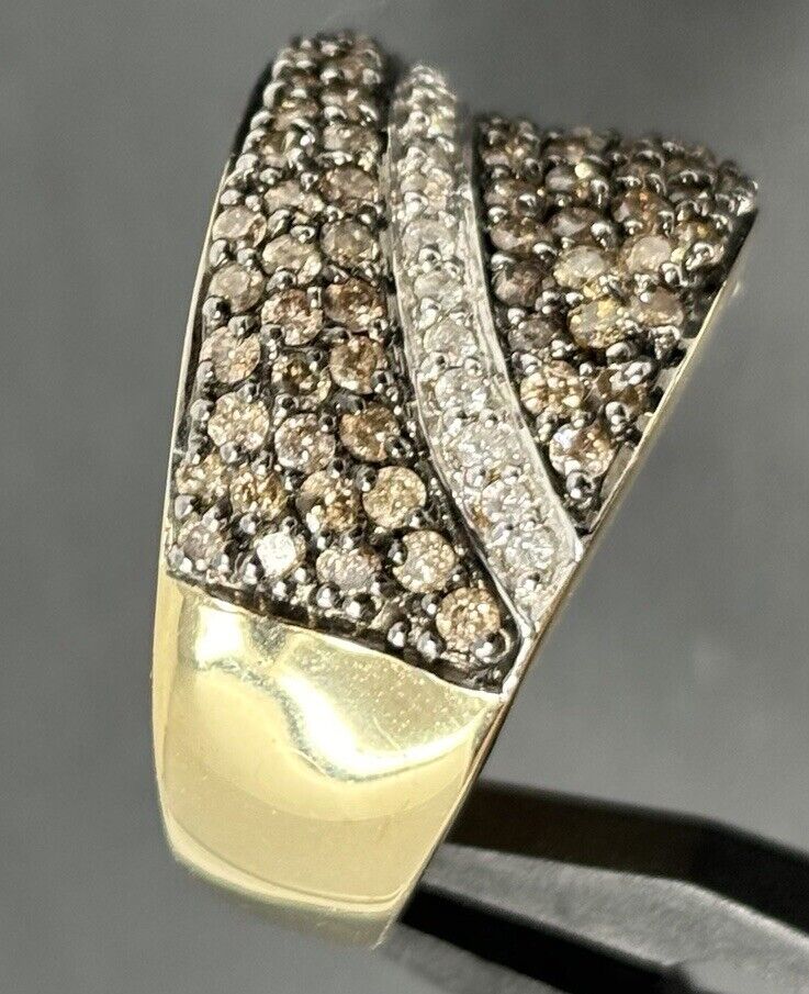 Ring Gelbgold 1Ct Brillanten 14K/585 Gr.60 No.U65