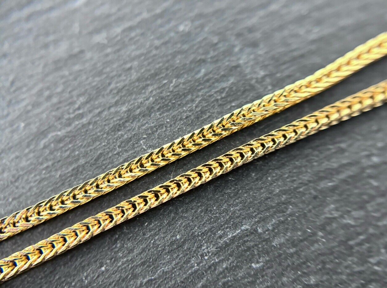 Gelbgold Fuchsschwanzkette 40cm 14K/585 ca. 1,5mm glänzend verkauft