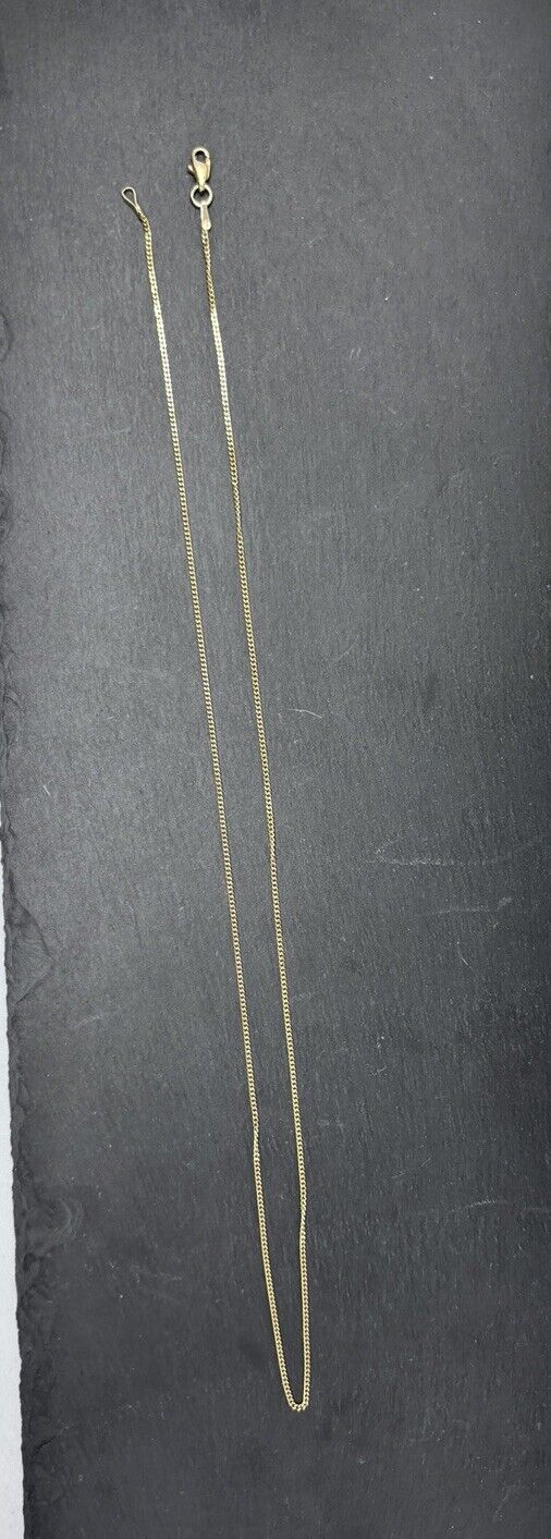 Gelbgold Panzerkette 55cm 14K/585 1,2mm glänzend