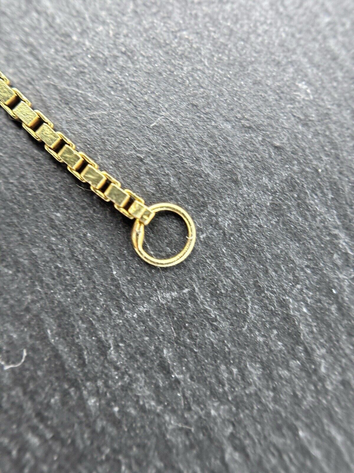 Gelbgold Kette Venezianerkette 42cm 1,2mm 14K/585 glänzend