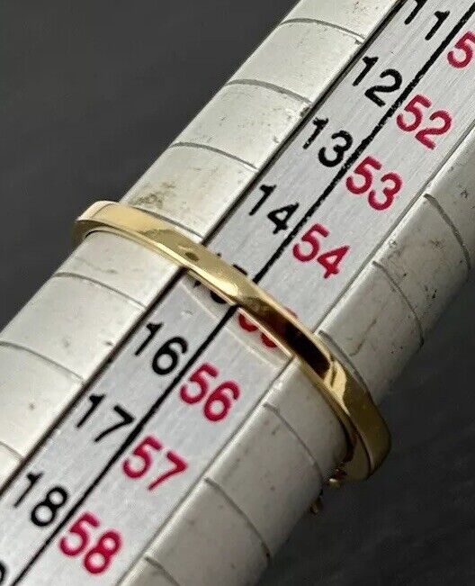 Gelbgold Ring Gelber 0,7ct Saphir Brillanten Damen 14K/585 No.136