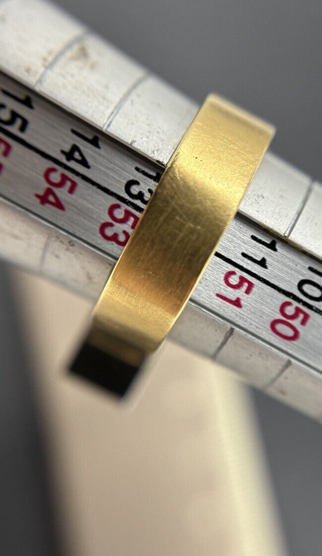 Goldring Handarbeit Bicolour Baguette 18K/750 Gr.52 No.U