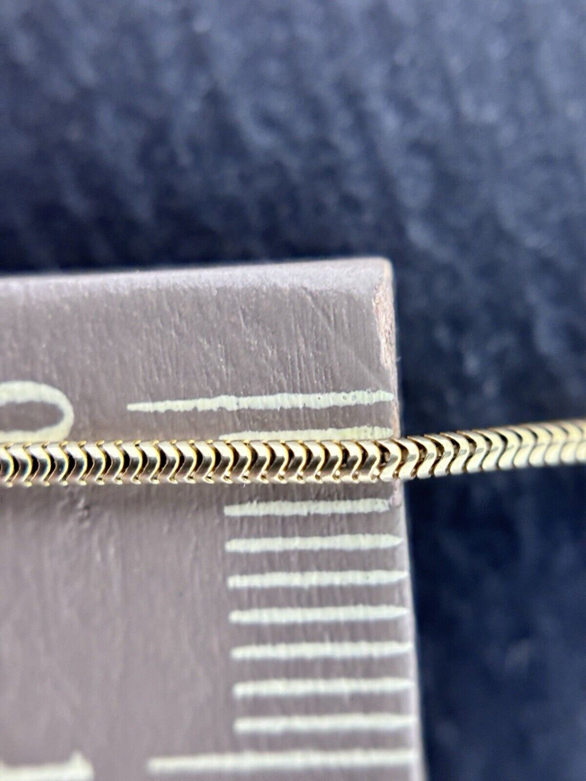 Gelbgold Kette Schlangenkette 58cm 1,5mm 14K/585 massiv glänzend verkauft