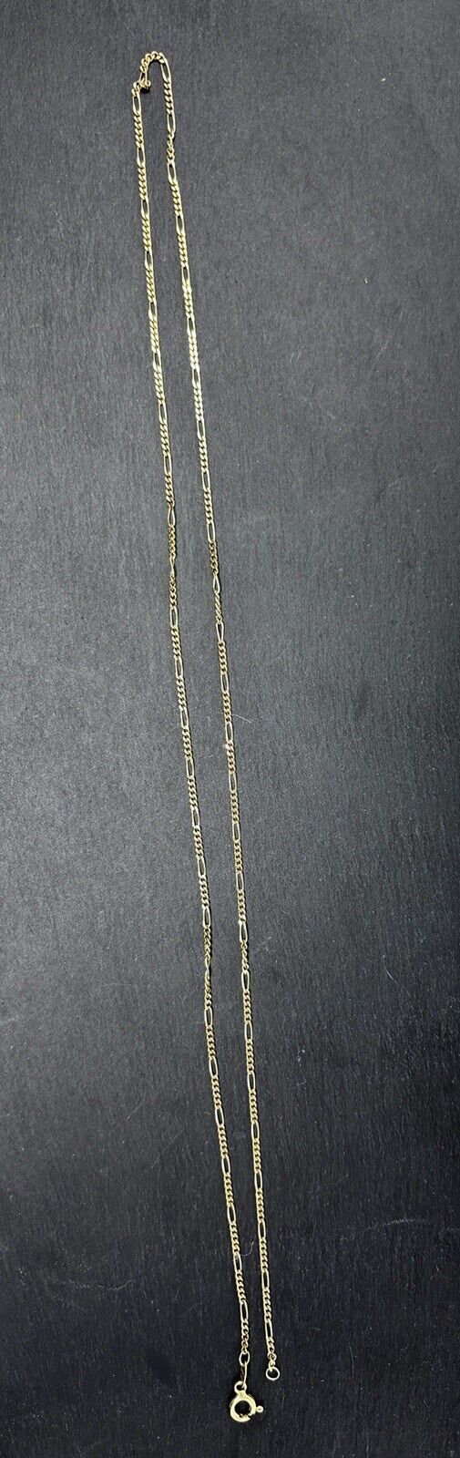 Gelbgold Kette Figaro Panzerkette 60cm 14K/585 ca.2mm glänzend