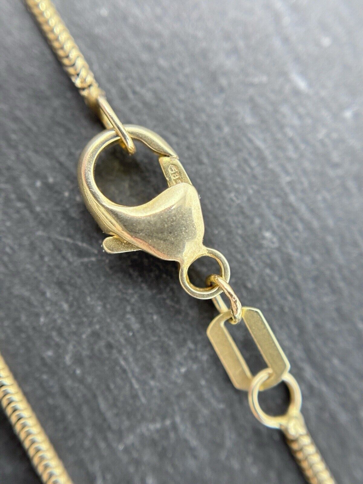 Gelbgold Kette Schlangenkette 58cm 1,5mm 14K/585 massiv glänzend verkauft
