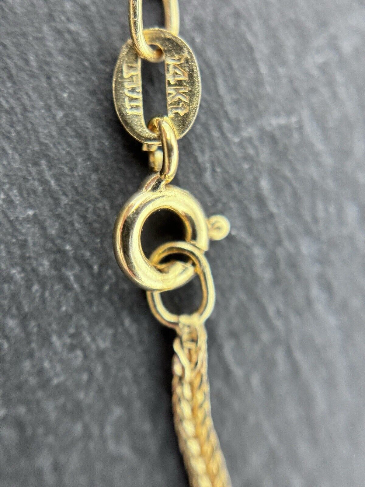 Gelbgold Fuchsschwanzkette 40cm 14K/585 ca. 1,5mm glänzend verkauft