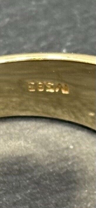 Ring Gelbgold 1Ct Brillanten 14K/585 Gr.60 No.U65