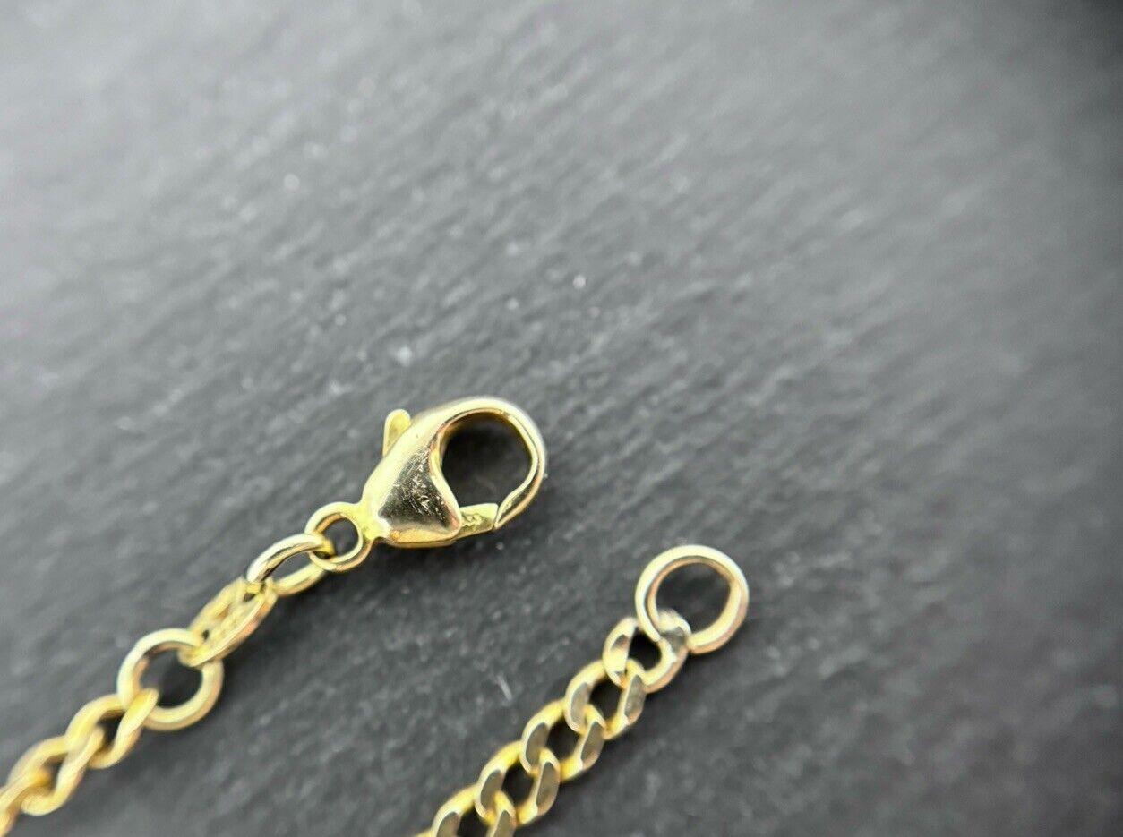 Gelbgold Goldarmband 8K/333 19,5cm 3mm Massiv No.86