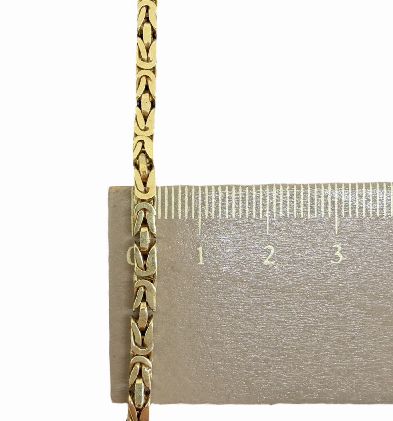 Königsarmband Königskette Gelbgold 14K/585 23cm 3mm