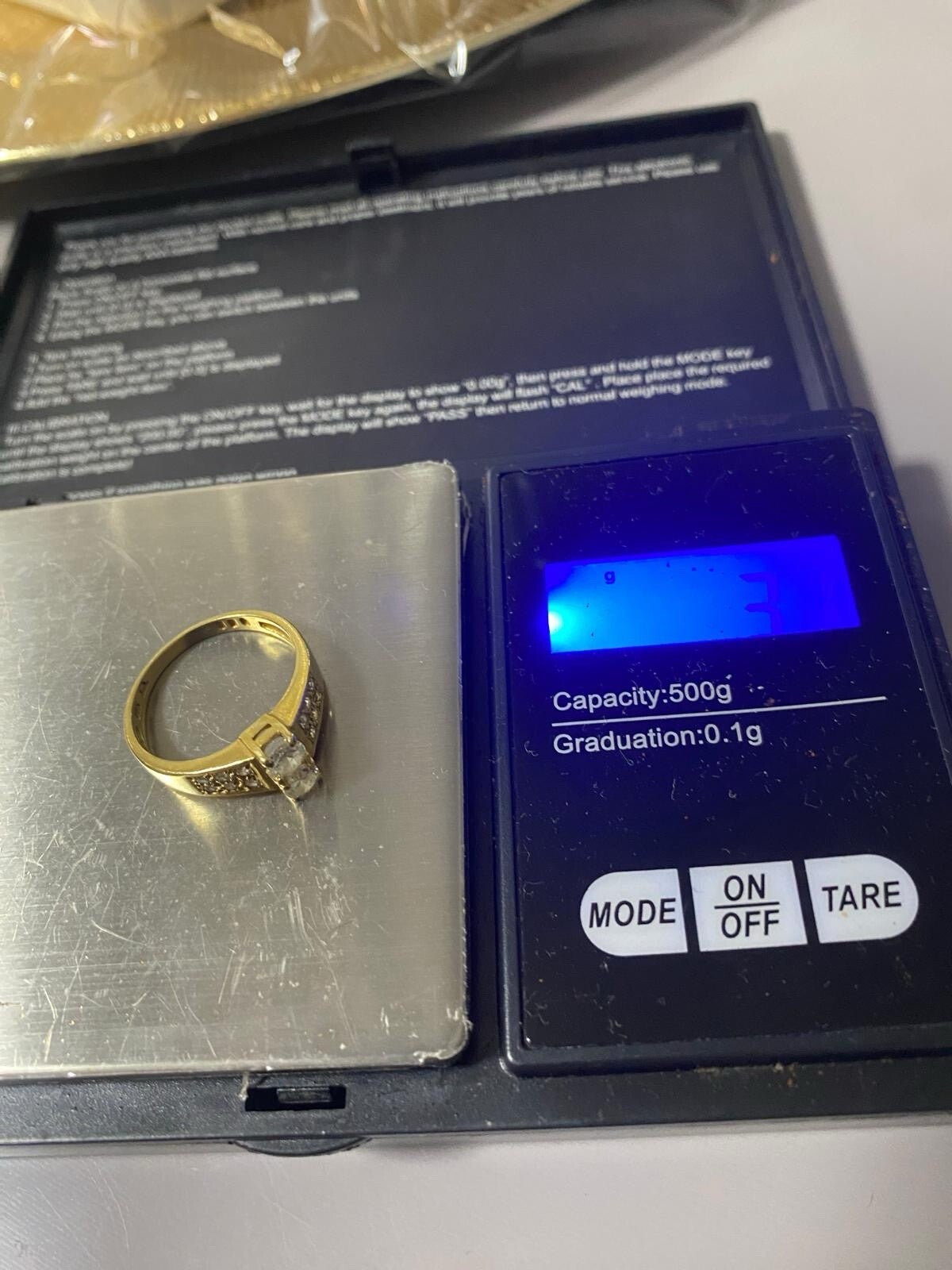 Goldring Vintage 14K/585 Brillanten ca. 0,25ct Gr.54