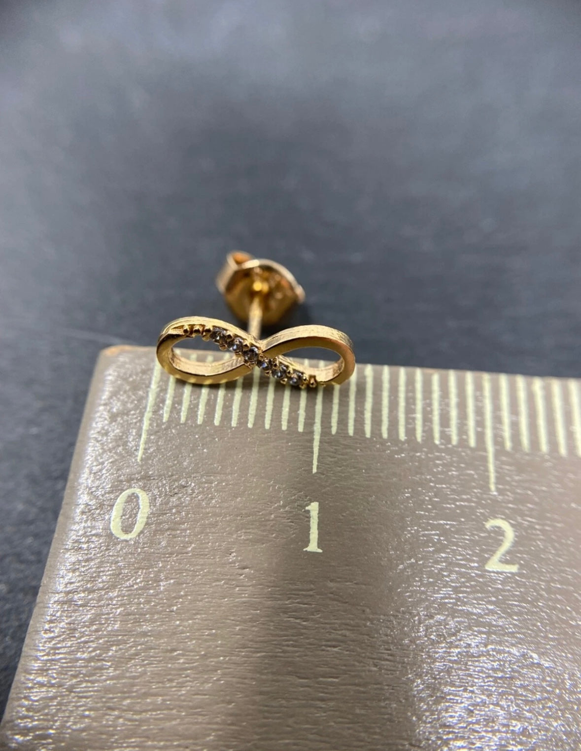 Ohrstecker Roségold im Infinity Design | 18K/750