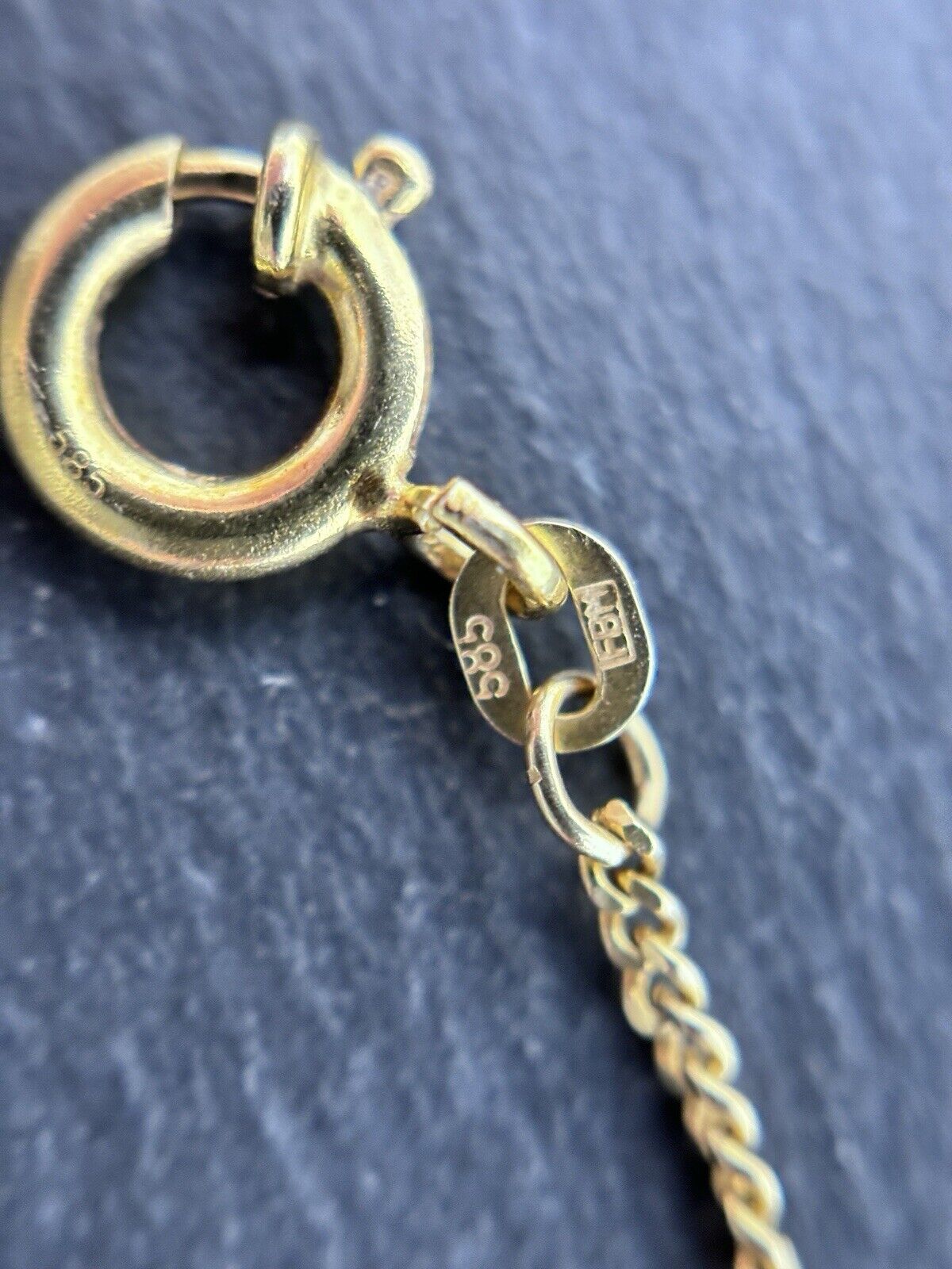 Gelbgold Panzerkette 42cm 14K/585 1,5mm glänzend verkauft