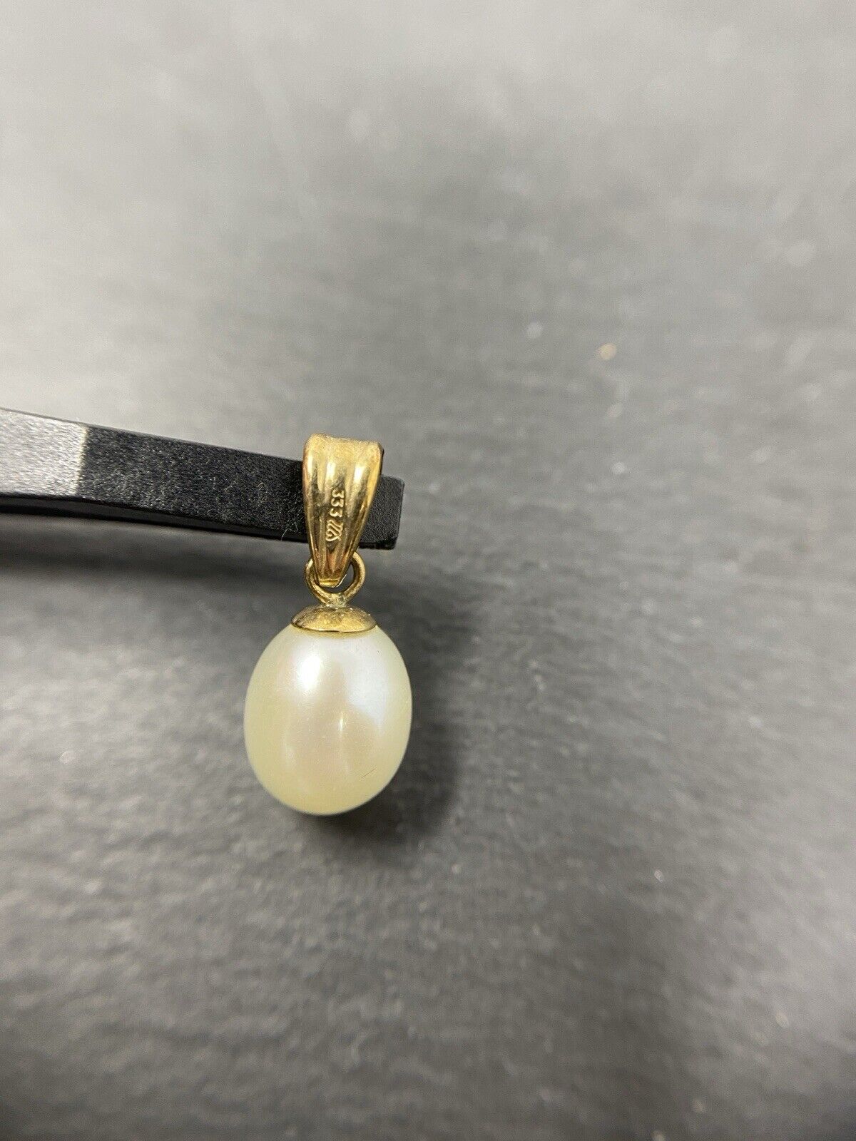 Gold Anhänger 8K Südseeperle ca.10mm Kugel No.U