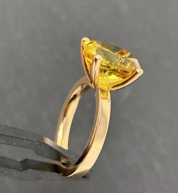 Ring Rosegold Solitärring Fein 18K/750 No.U28