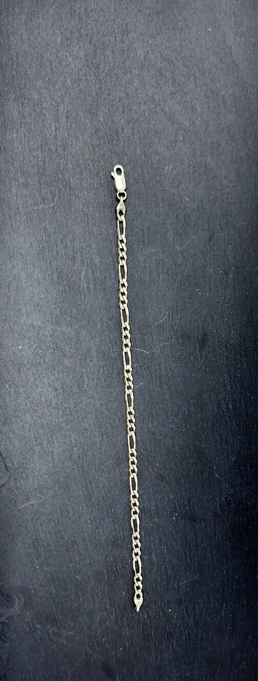 Gelbgold Panzerarmband Goldarmband 8K/333 19cm 4mm glänzend