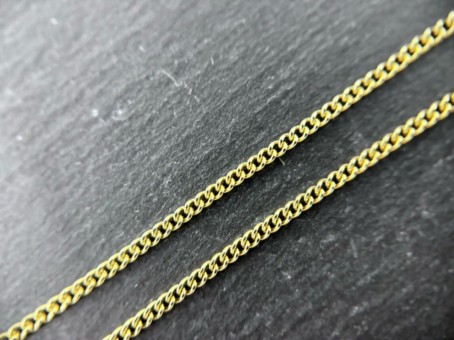 Gelbgold Panzerkette 60cm 14K/585 1,2mm glänzend