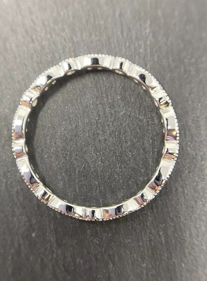 Ring Sterlingsilber funkelnd Brilliantschliff glänzend