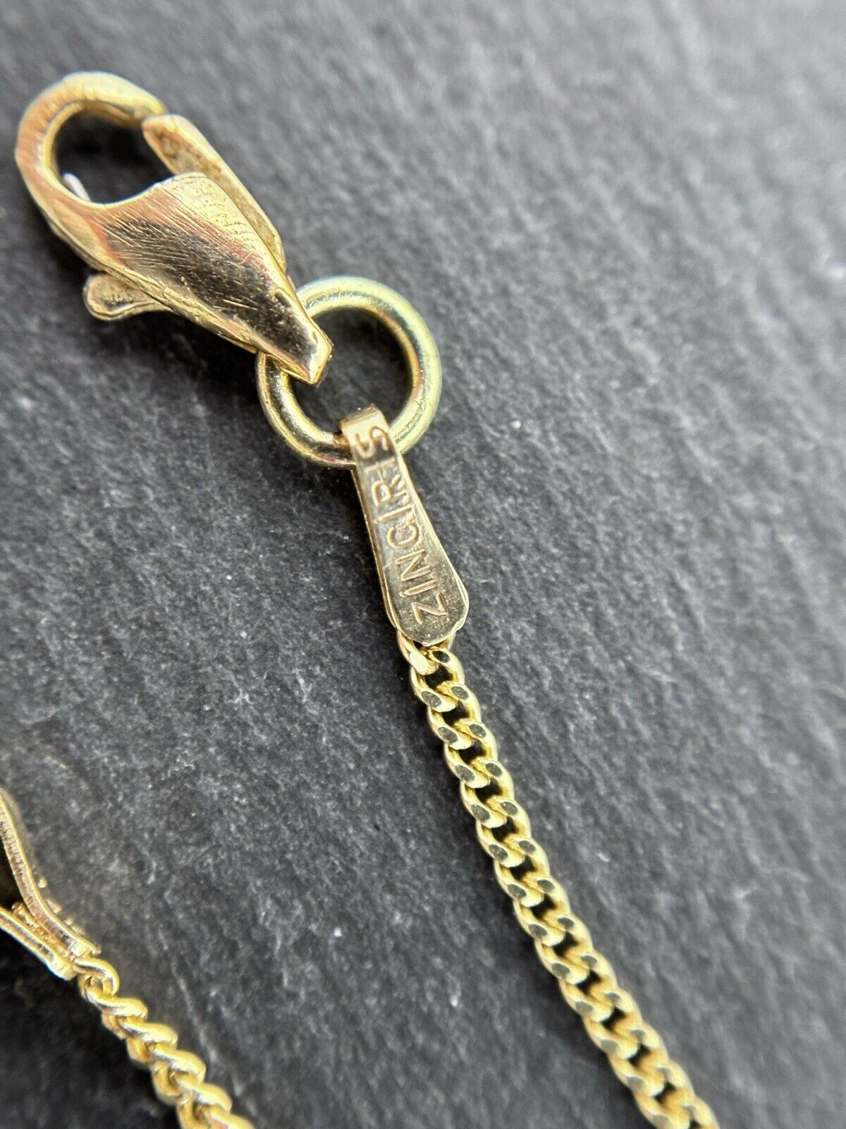 Gelbgold Panzerkette 55cm 14K/585 1,2mm glänzend