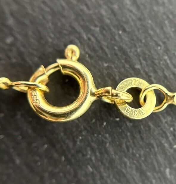 Goldkette ca.1,5mm Panzerkette 45cm 8K/333 GG verkauft No.76