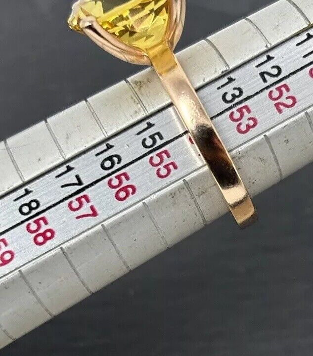 Ring Rosegold Solitärring Fein 18K/750 No.U28