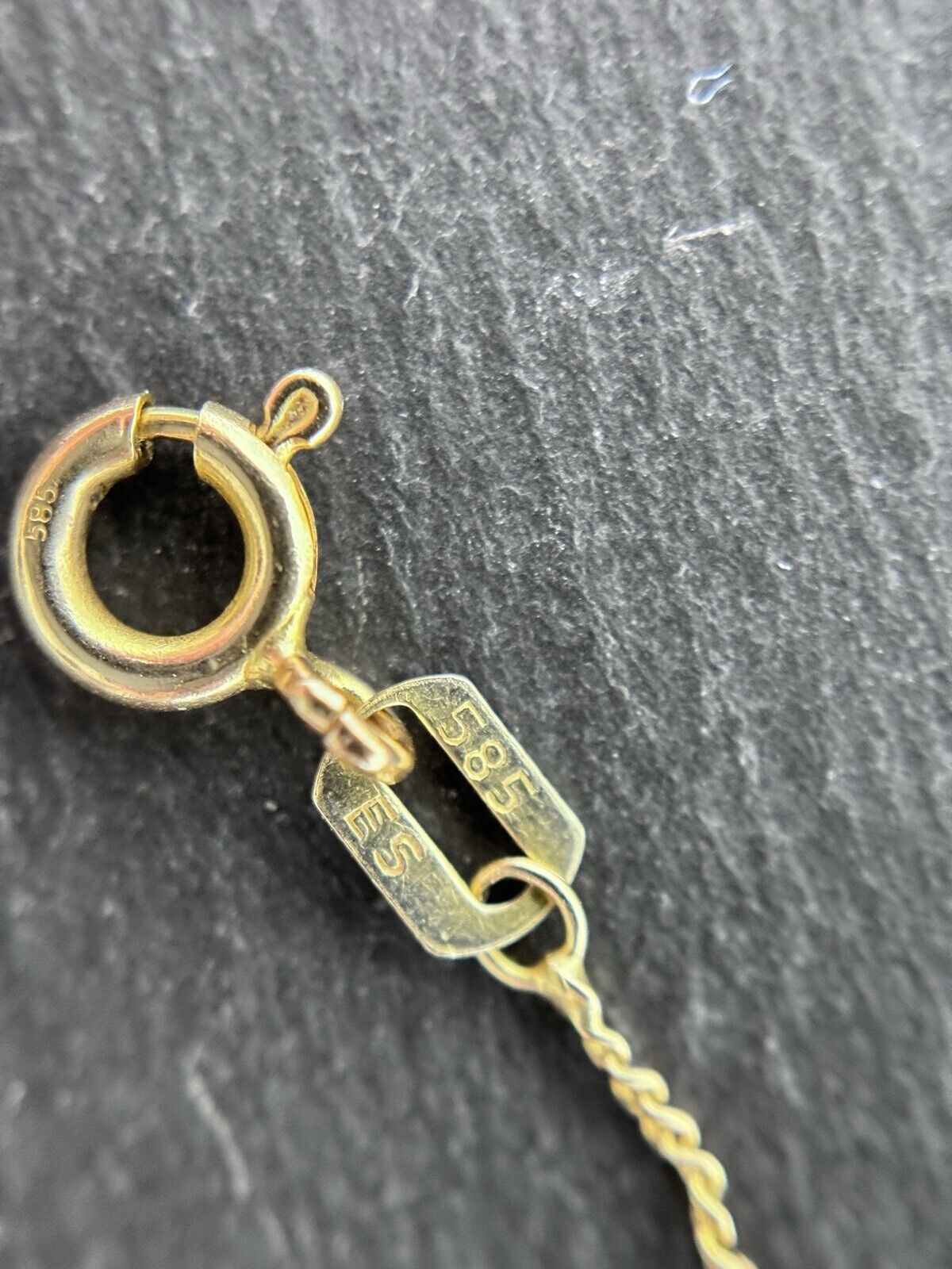 Gelbgold Panzerkette 45cm 14K/585 ca. 1mm glänzend verkauft