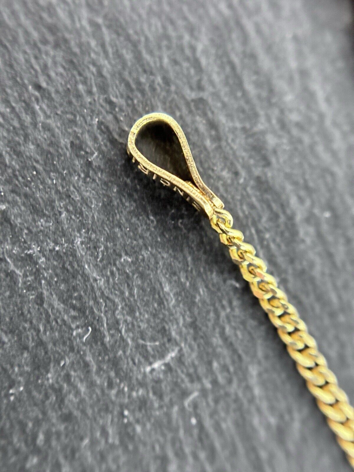 Gelbgold Panzerkette 55cm 14K/585 1,2mm glänzend