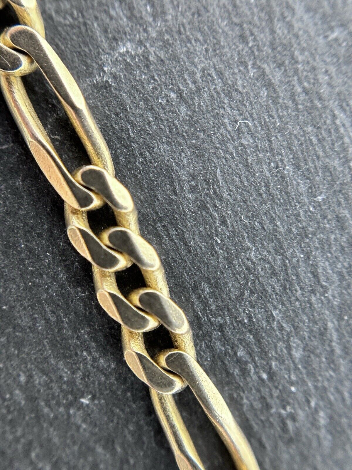 Gelbgold Panzerarmband Goldarmband 8K/333 19cm 4mm glänzend
