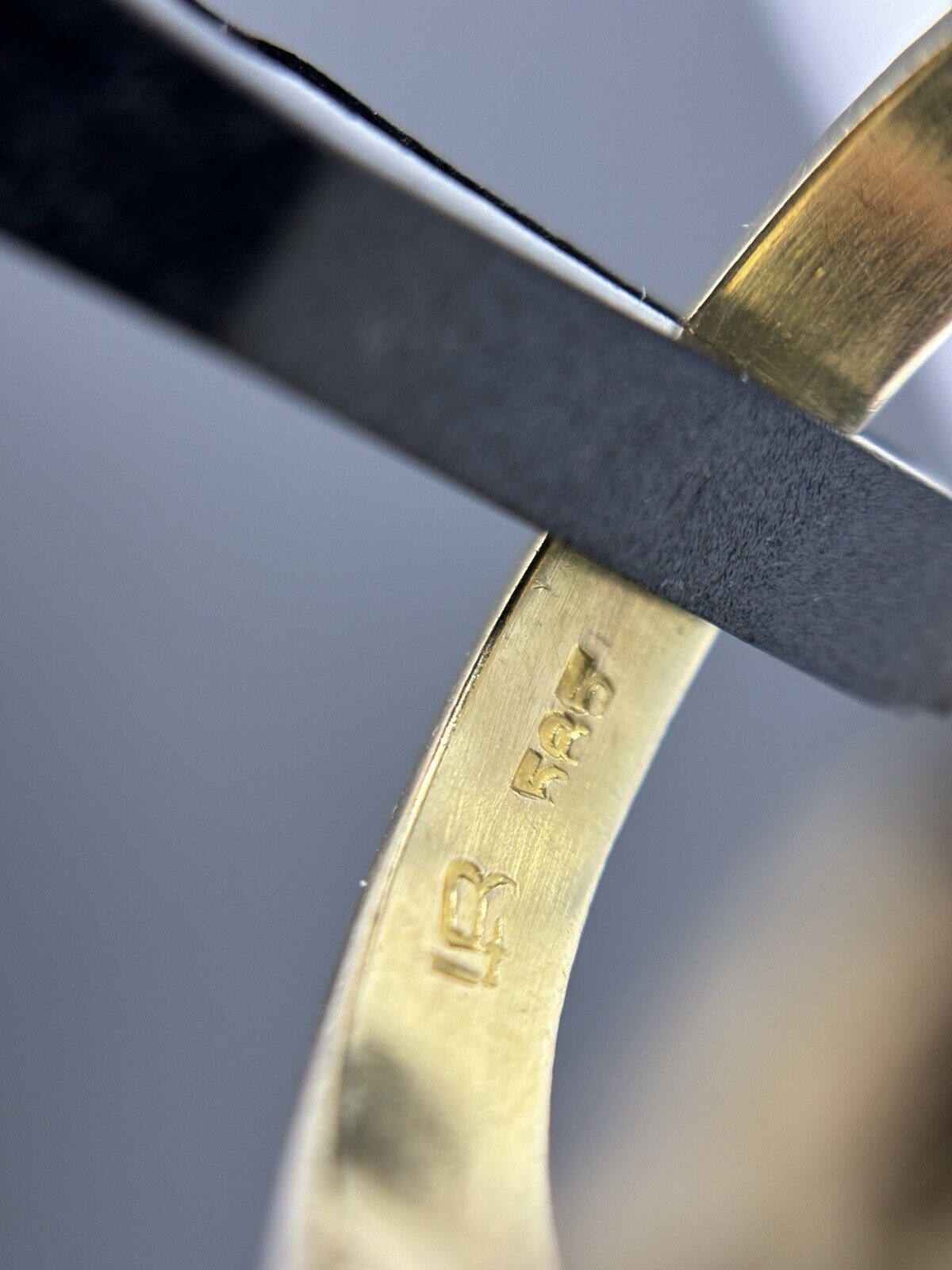 Gold Ring im Lapponia Stil Designer Handarbeit 14K/585 Gr.58 No.5 verkauft