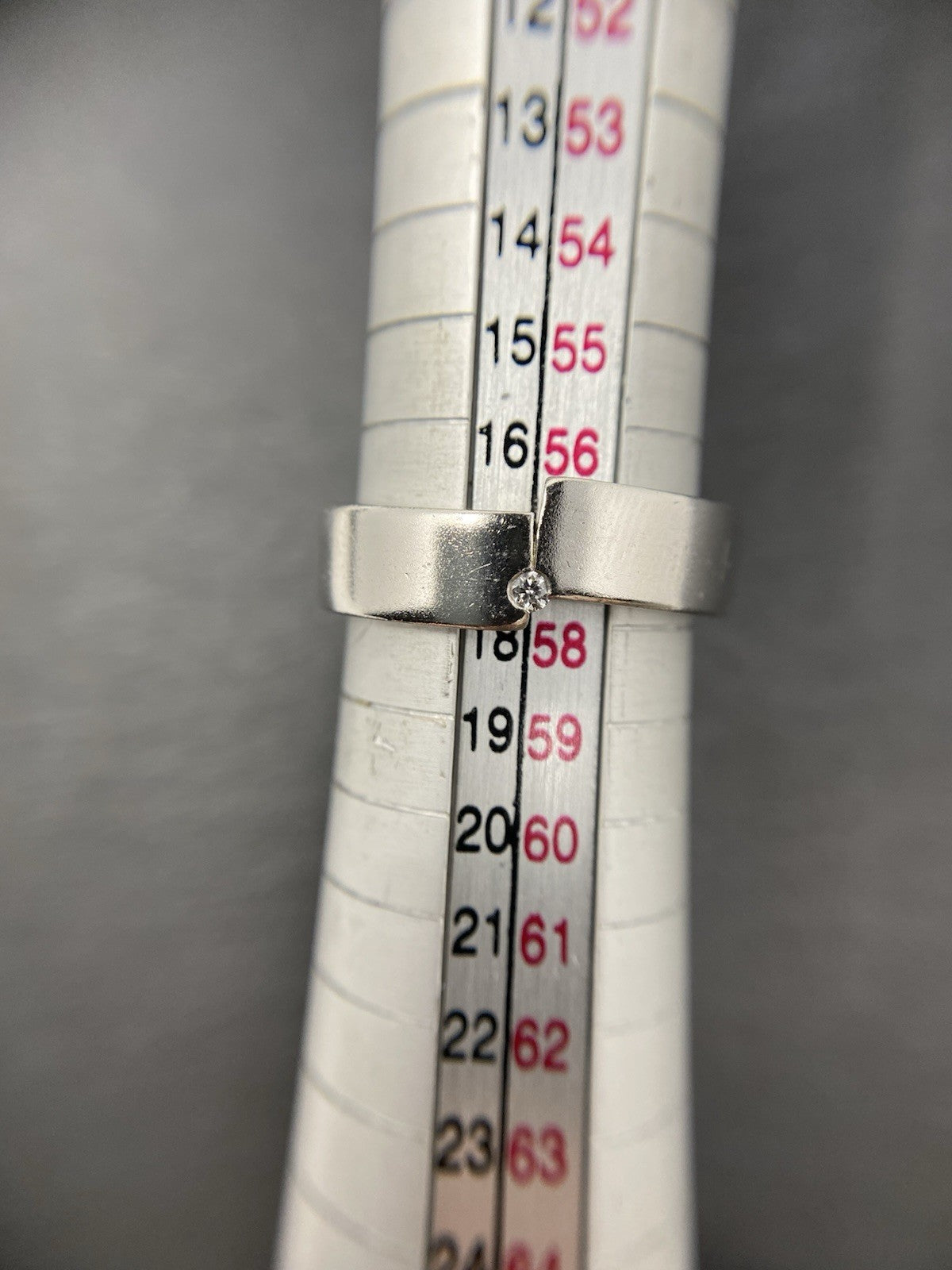 Niessing Ring Platin Brillantenring 950 Gr.58