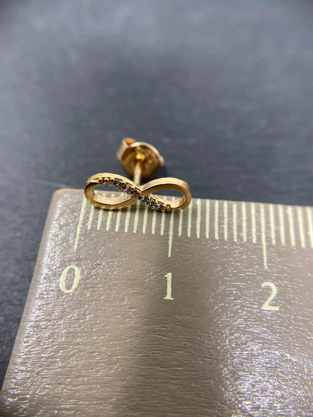 Ohrstecker Roségold im Infinity Design | 18K/750