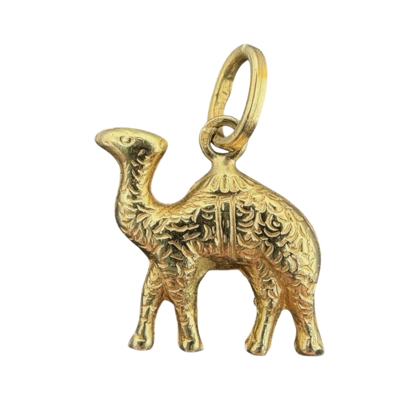 Goldanhänger 18K/750 Gelbgold Kamel 