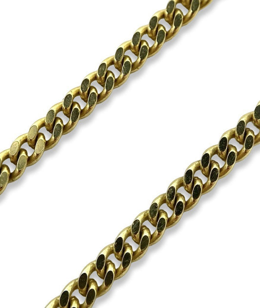 Panzerkette Gelbgold 46cm 8 Karat / 333