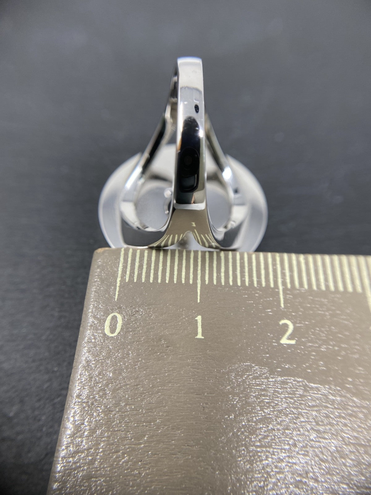 Bvlgari Ring Onyx 750 Weißgold | 18K / 750 Gr. 60