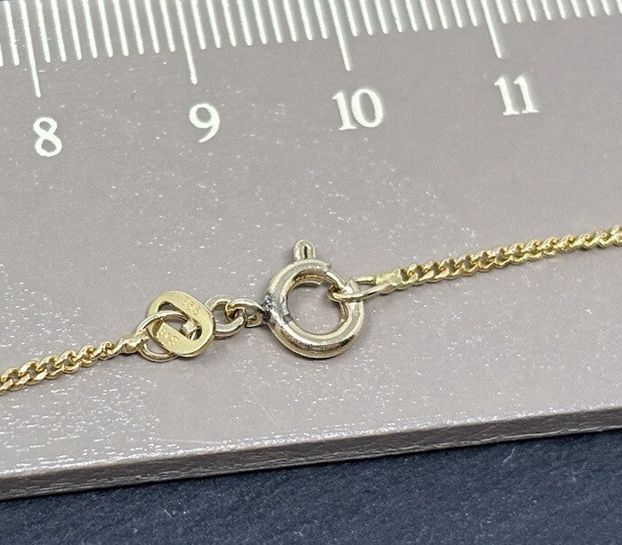 Panzerkette 8 Karat / 333 Gelbgold 52cm