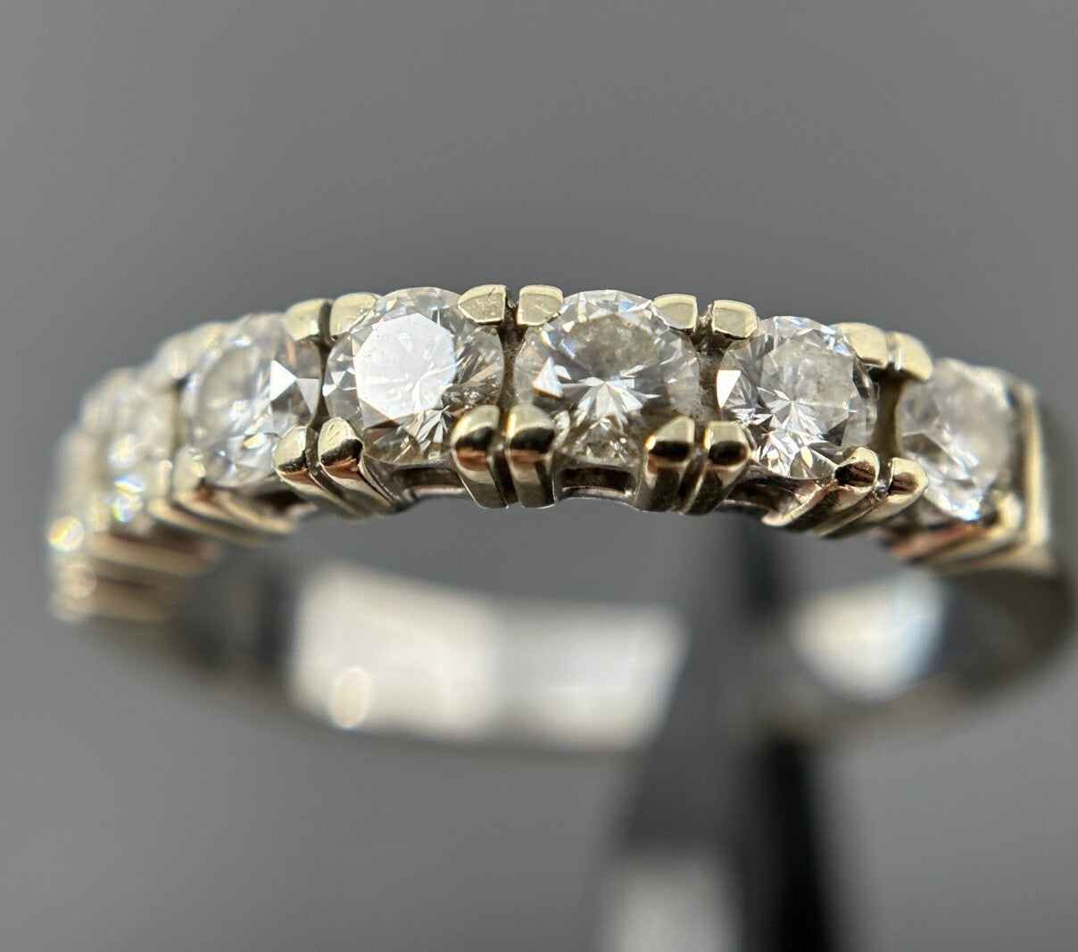 Brillantring Memory Goldring 1,0 Carat I/gW/LR Weißgold 14K/585 Gr.56