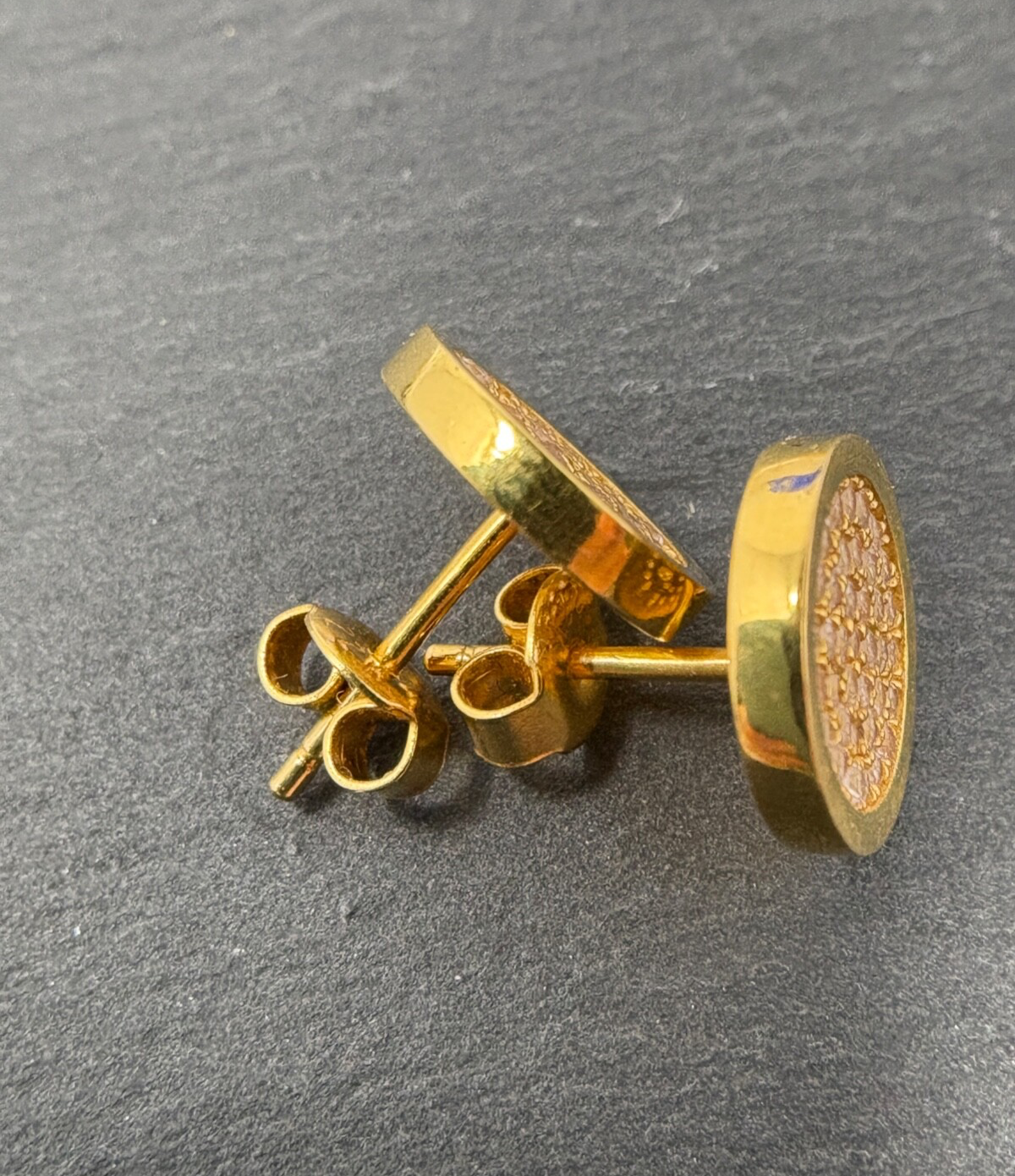 22 Karat Ohrstecker ca. 1,1ct Brillanten | 22K/916  Gelbgold