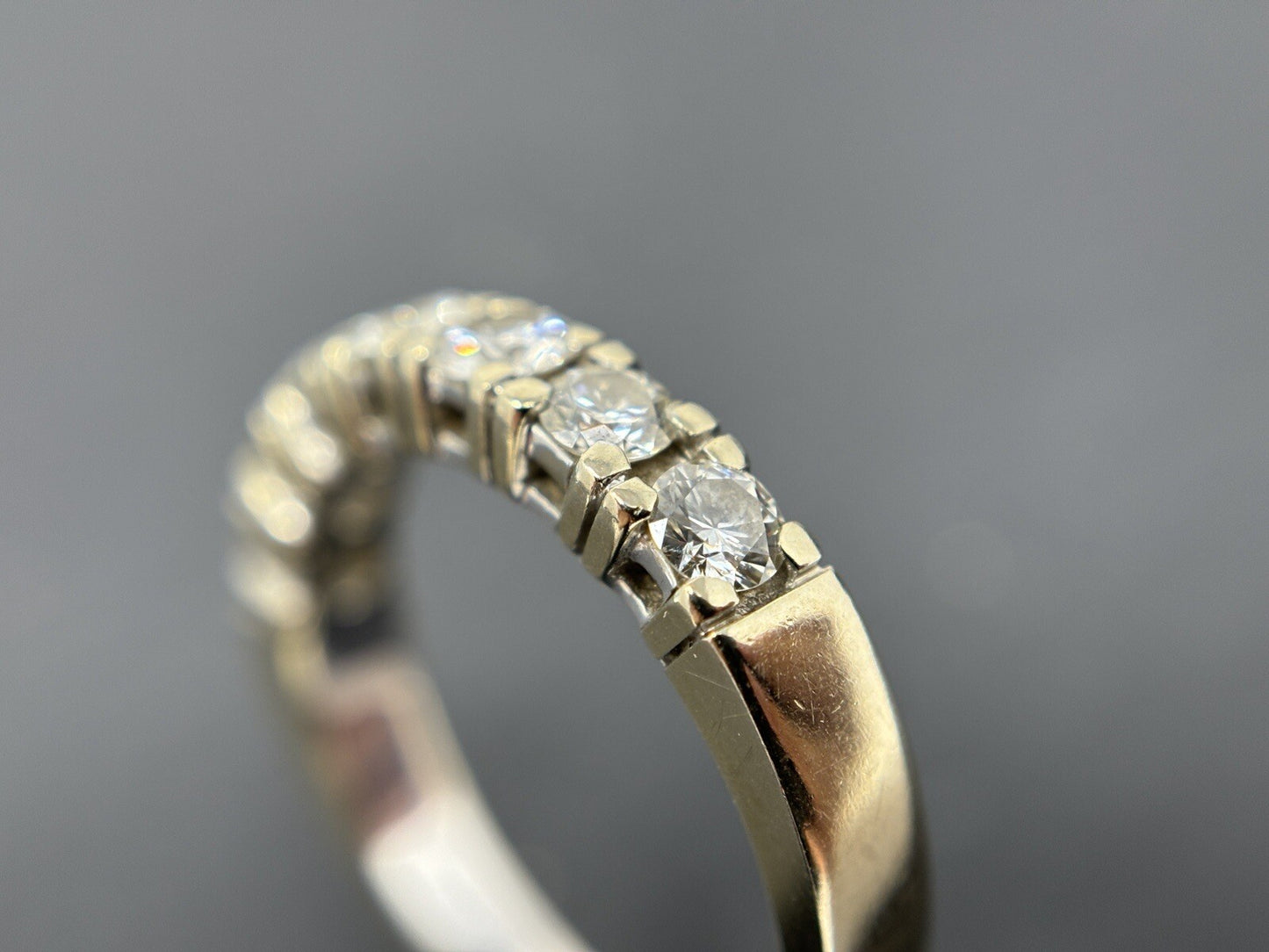 Brillantring Memory Goldring 1,0 Carat I/gW/LR Weißgold 14K/585 Gr.56