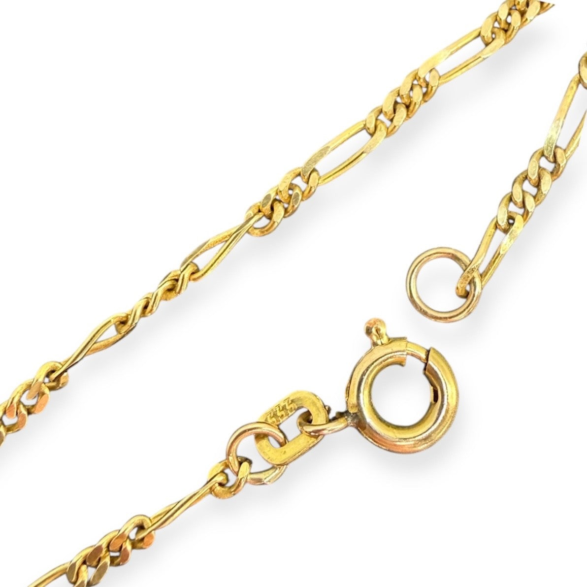 Figaroarmband Panzerarmband Gelbgold 333/8K 18,5cm