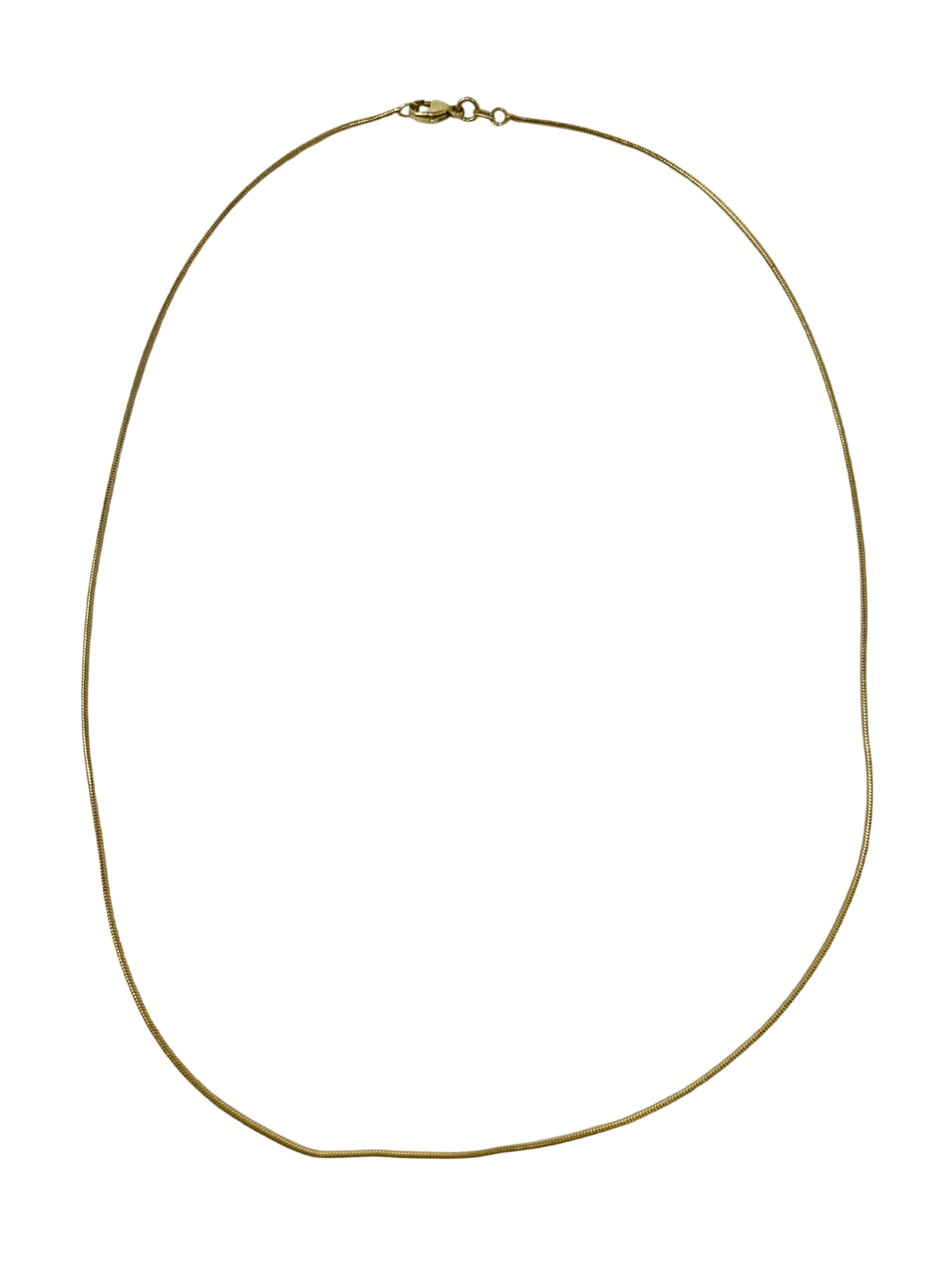 Schlangenkette Gelbgold 585 / 14 Karat 45cm