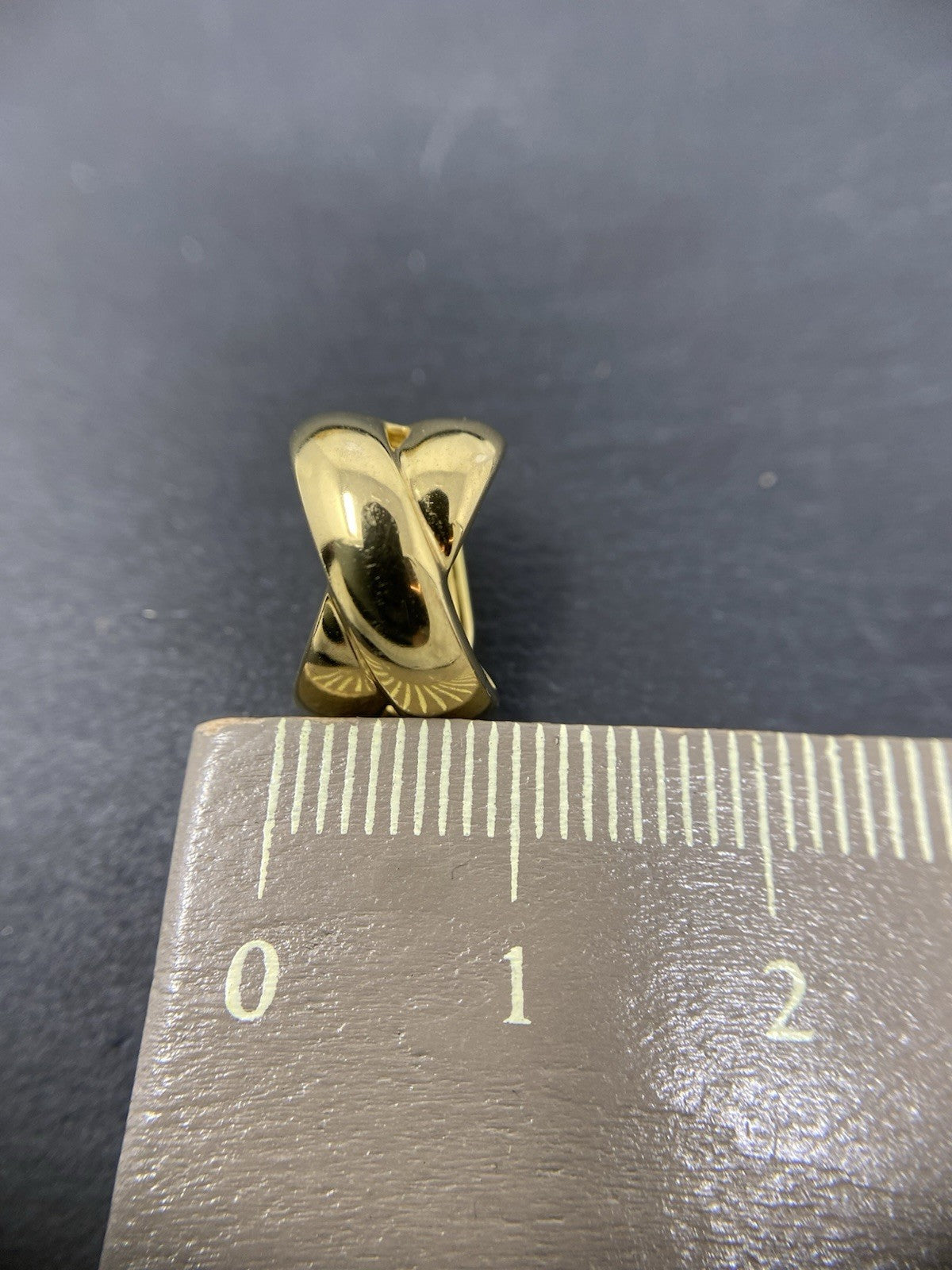 Clip Ohrringe Gelbgold 8K/333