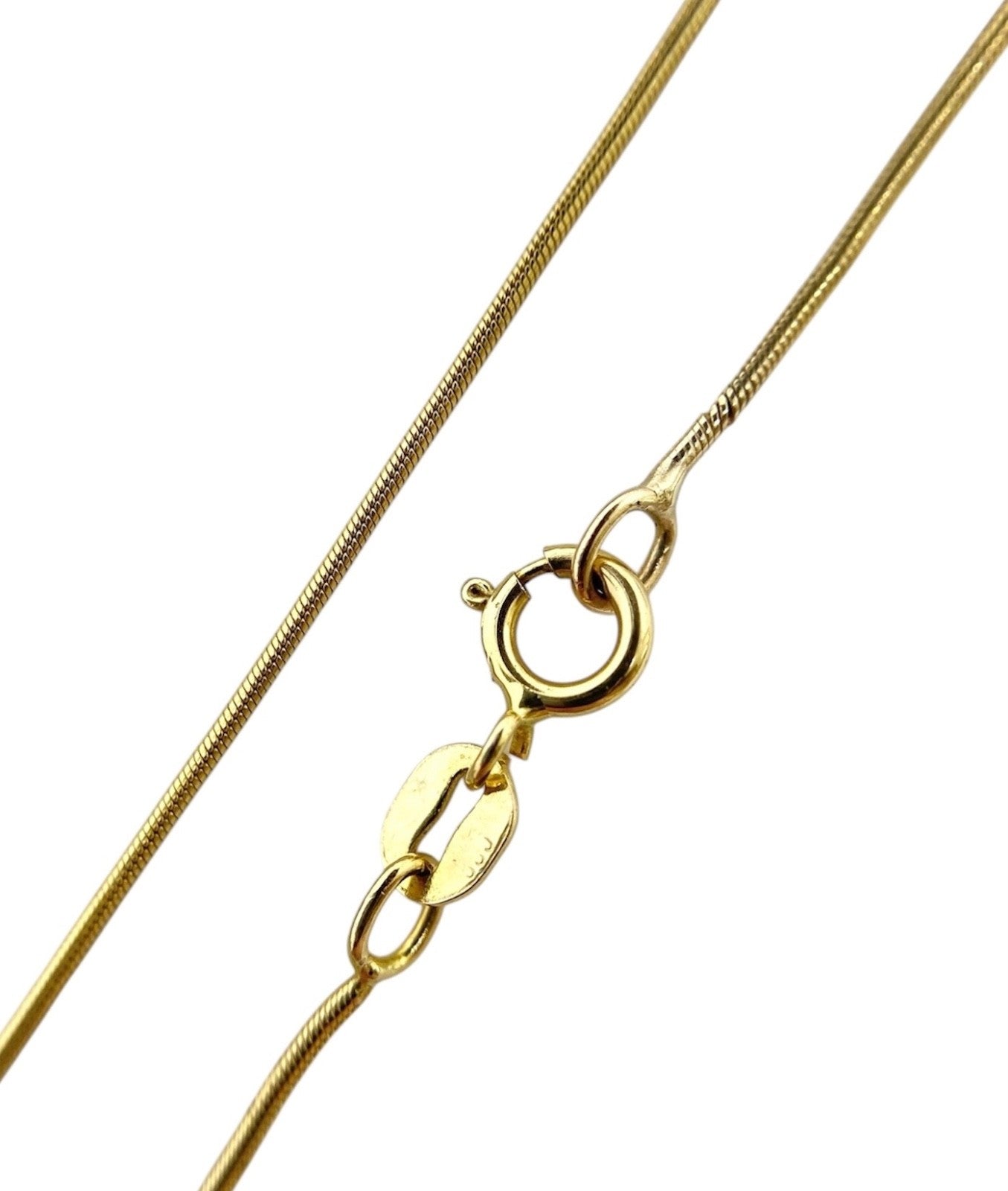Schlangenkette 8 Karat / 333 Gelbgold 42cm