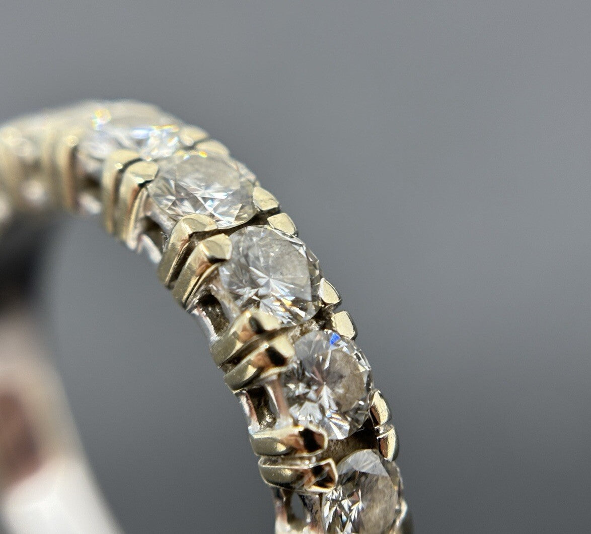 Brillantring Memory Goldring 1,0 Carat I/gW/LR Weißgold 14K/585 Gr.56