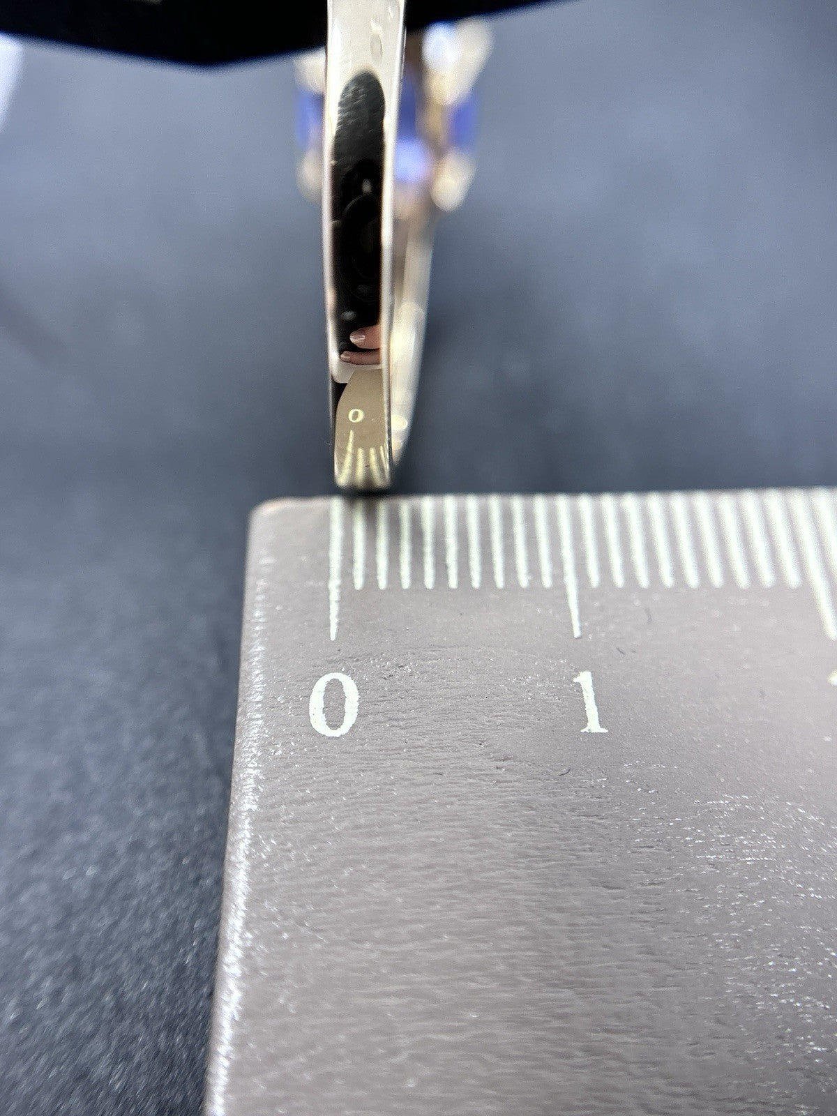 Tansanit 1,5ct Ring 585 gelb Gold 14 Karat Goldring Solitärring