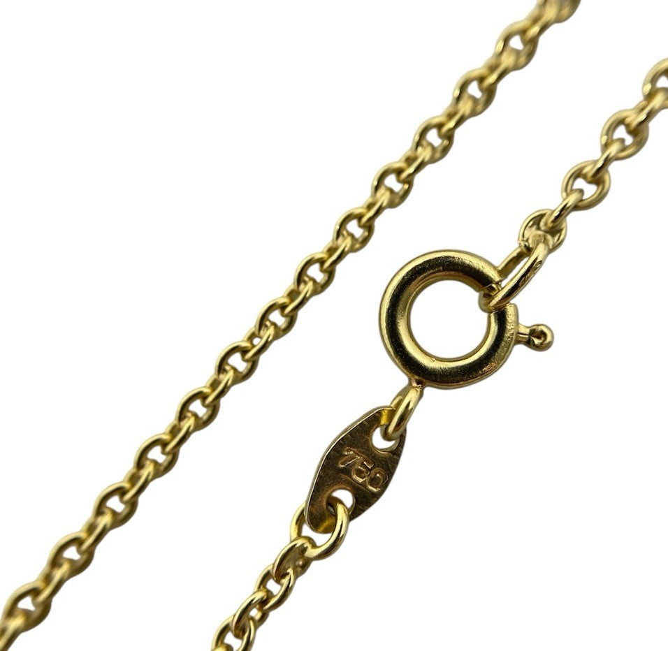 18 Karat Ankerkette 46cm 750 Gelbgold