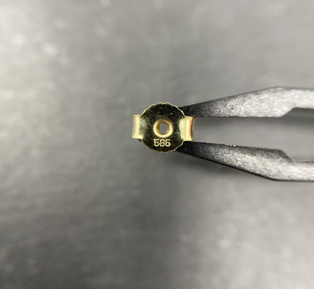 Perlenohrringe Perlenohrstecker| 14/585 Gelbgold