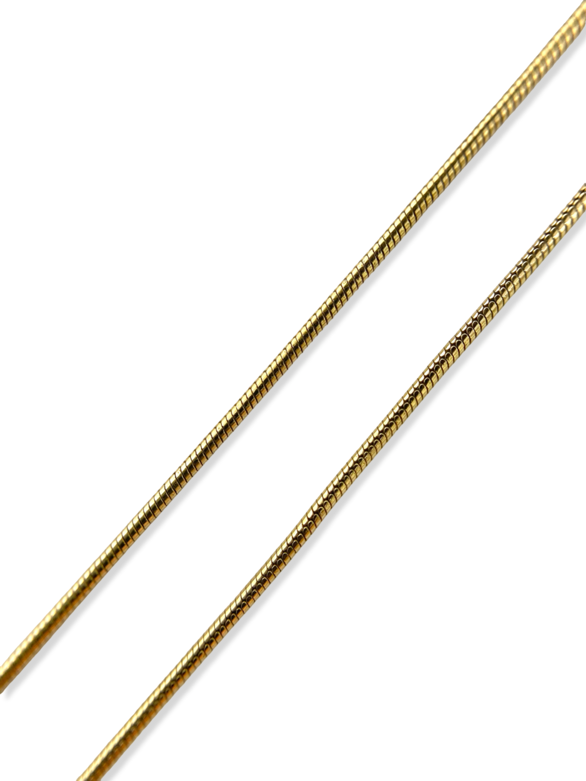 Schlangenkette 14 Karat / 585 Gelbgold 46cm