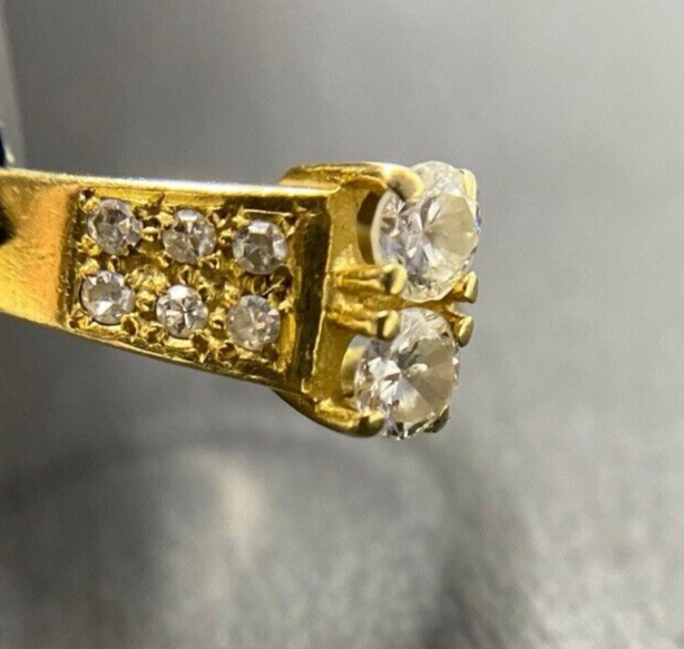 Goldring Vintage 14K/585 Brillanten ca. 0,25ct Gr.54 
