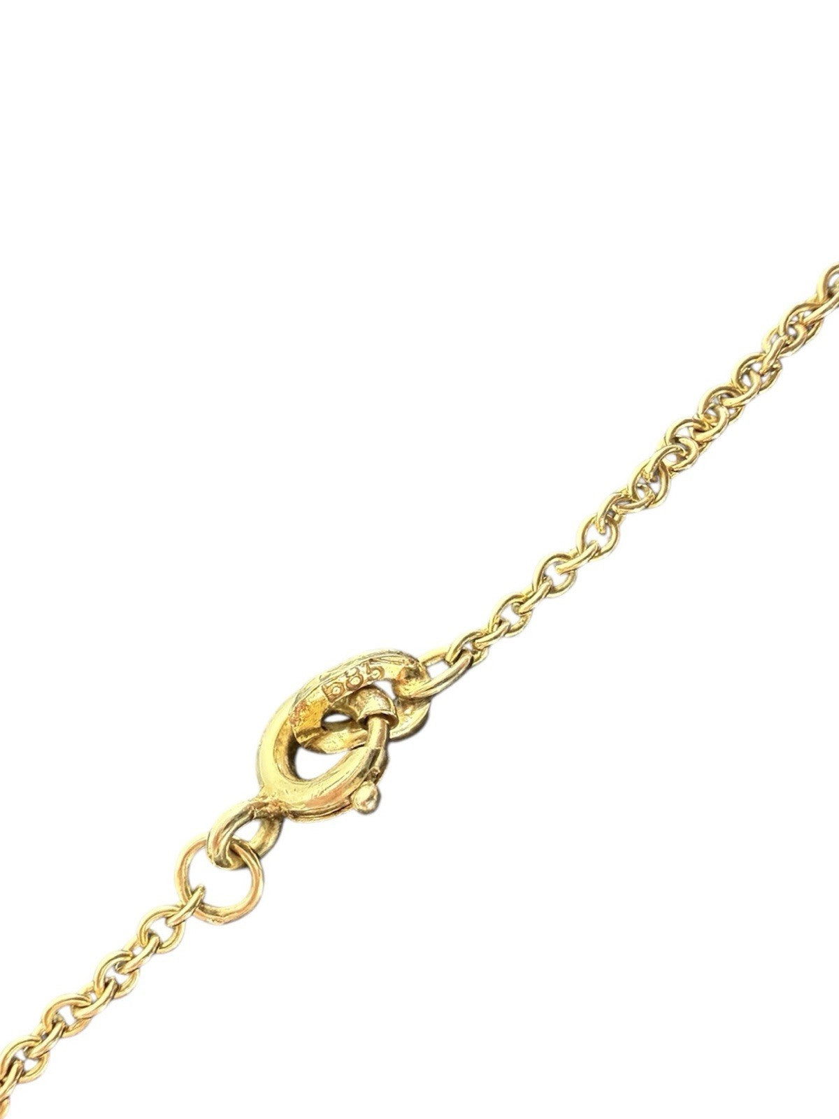 Gold Anhänger Schuh Mit Ankerkette | 14K/585